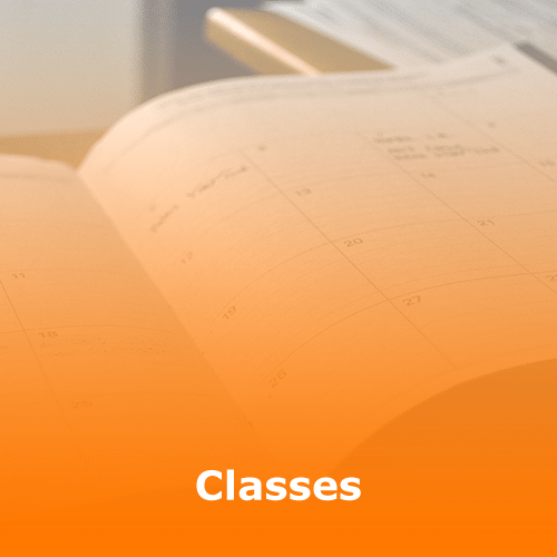 image of a calendar with orange overlay
